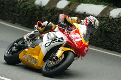 Donald, seen here at last year's TT, has had to withdraw after crashing at the North West 200 (Pic: Stephen Davison)