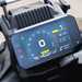 2025-on CF Moto 700MT - detailed shot of the TFT display