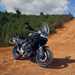 2025-on CF Moto 700MT - parked on a red sandy trail