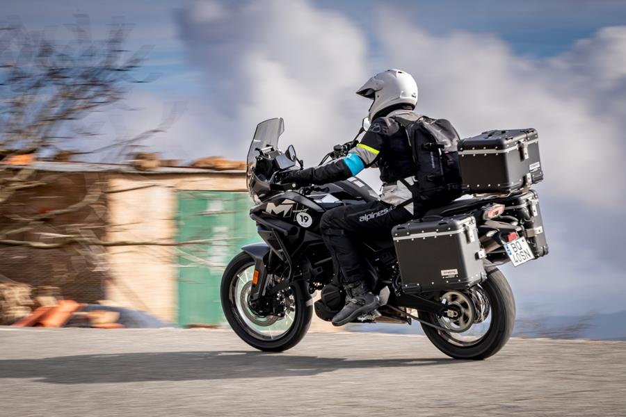 2025-on CF Moto 700MT - touring with full pannier set