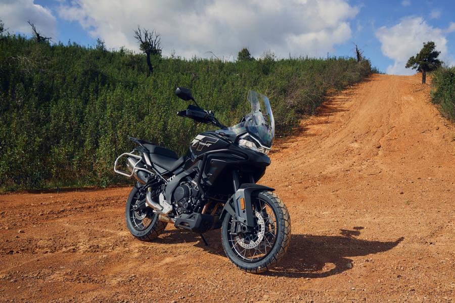 CF Moto 700MT sleek adventure bike.