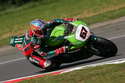 Byrne on pole for the first time in 2007