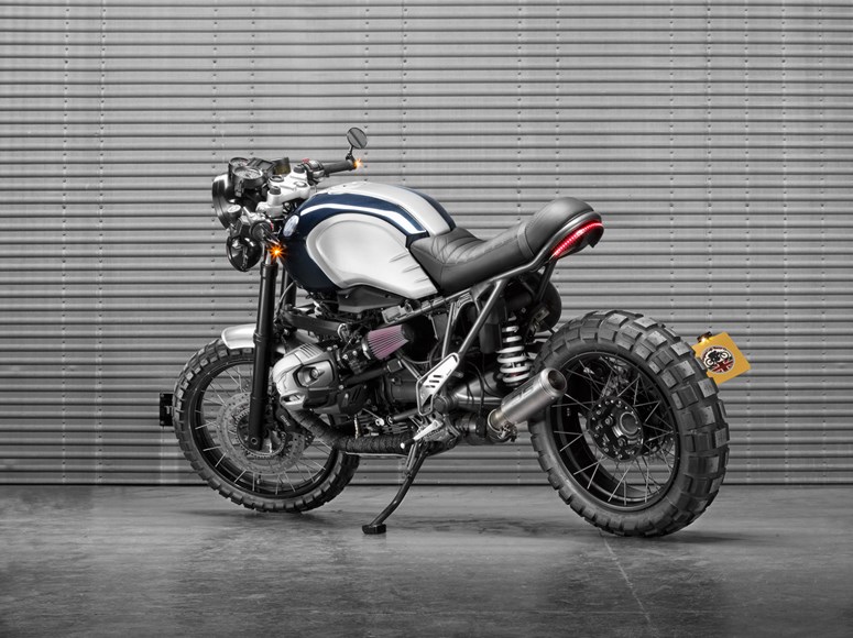 London bike builder created quirky BMW R1200GS cafe racer