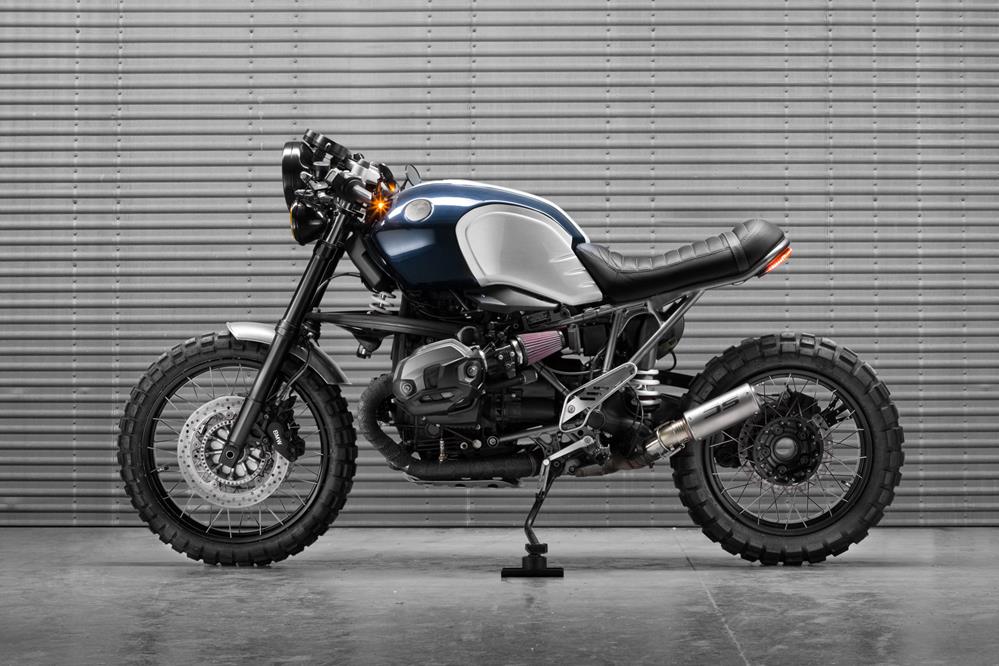 London bike builder created quirky BMW R1200GS cafe racer