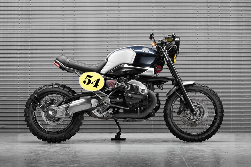 London bike builder created quirky BMW R1200GS cafe racer