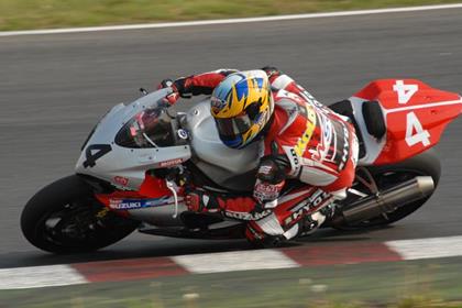 Suzuki's Akiyoshi grabbed his first podium of the season at Tsukuba