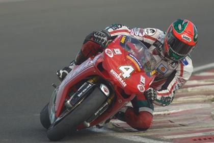 Laverty finished third at Snetterton