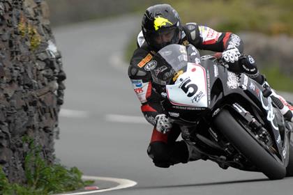 Bruce Anstey had a good day on day two of practice (Pic: Pacemaker Press)