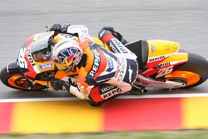 Dani Pedrosa is the man of the moment in Mugello