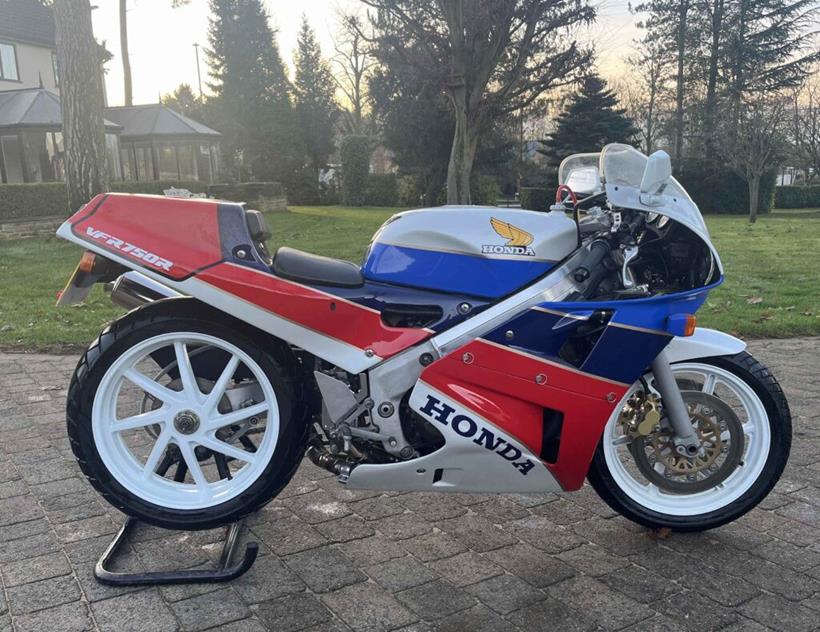 1988 Honda VFR750R RC30 for auction