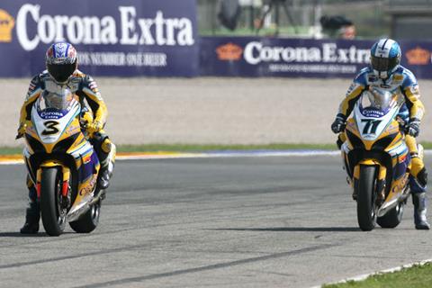 Kagayama from Biaggi at Lausitz test