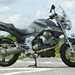 Moto Guzzi Breva 1100 motorcycle review - Side view