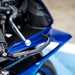 2025-on Yamaha R9 detailed shot of righthand brake lever and wings