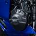 2025-on Yamaha R9 detailed shot of engine case with GB racing covers fitted