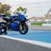 2025-on Yamaha R9 static shot with bike on paddock stand