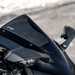 2025-on Yamaha R9 detailed shot of front screen