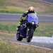 2025-on Yamaha R9 entering a straight on track