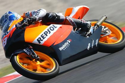 Bradley Smith is third fastest in practice for the Catalunya GP