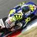 Valentino Rossi will start the Catalunya MotoGP race from pole position