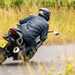 Kawasaki Ninja 7 Hybrid cornering rear