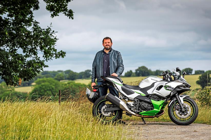 Kawasaki Ninja 7 Hybrid tested for MCN by Gareth Evans