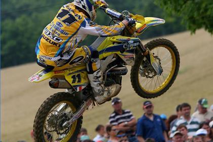 Ramon scored his first victory in MX1 on the RM-Z450