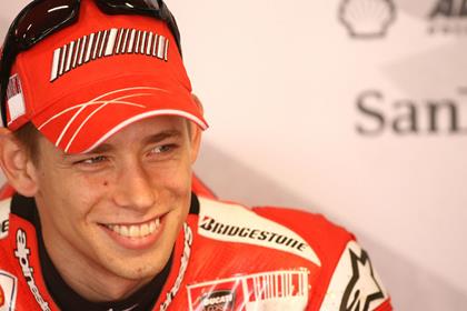 Ducati is looking to secure MotoGP star Casey Stoner until 2010 