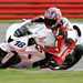 Britain's Craig Jones got to grips with his Honda in qualifying one for World Supersport this afternoon to record provisional second