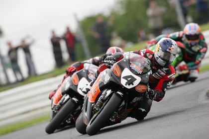 Jonathan Rea takes his maiden British Superbike victory on the HM Plant Honda at his home round at Mondello Park in Ireland