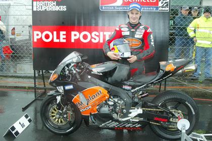 Jonathan Rea, race two winner for the British Superbikes at Mondello Park, will not now race at Donington in the MotoGP