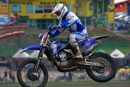 Yamaha's Joshua Coppins took the overall win in the MX1 Grand Prix in Bulgaria