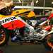 Repsol Honda's Nicky Hayden has tried his new chassis in testing