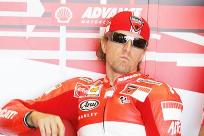 Sete Gibernau, seen here in the MotoGP paddock in 2006, had turned down the chance to ride for Kawasaki