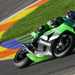 Roger Lee Hayden riding last year's 990 Kawasaki at the Valencia test in 2006