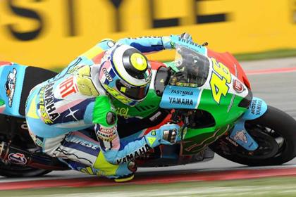 Is it the new livery that did it? Valentino Rossi storms to victory in Assen