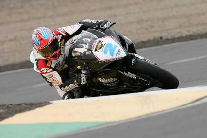 Michael Laverty is the pole man for British Supersport at Knockhill