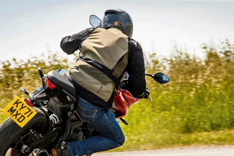 Summer motorcycle jacket