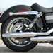 Harley-Davidson FXDBI Dyna Street Bob motorcycle review - Exhaust