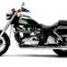 Triumph America motorcycle review - Side view