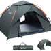 Pop up motorcycle camping tent
