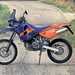KTM 640 Adventure motorcycle review - Side view
