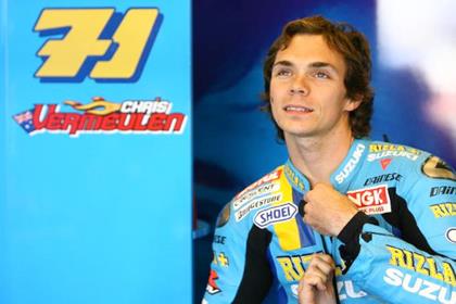 Chris Vermeulen has signed a new contract with Suzuki