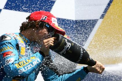 Chris Vermeulen took second for Suzuki at Laguna Seca