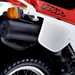 Honda XLR125R motorcycle review - Rear view