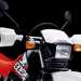 Honda XLR125R motorcycle review - Front view