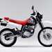 Honda XLR125R motorcycle review - Side view