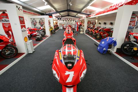 Video: The amazing race Ducati collection of Tony O'Neill