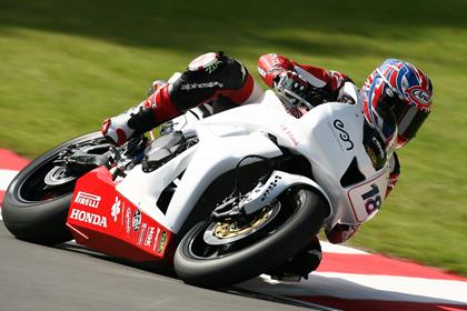 Craig Jones produced his best lap of the weekend so far to go third this morning in World Supersport practice two