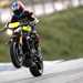 2025 Triumph Speed Triple 1200 RX, lifting the front at Portimao