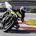 2025 Triumph Speed Triple 1200 RX, knee down left turn